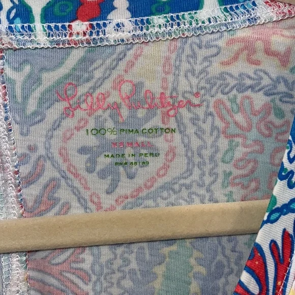 Lilly Pulitzer Christie Dress in Let Minnow Print - Picture 2 of 10